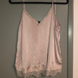 Lace tank top